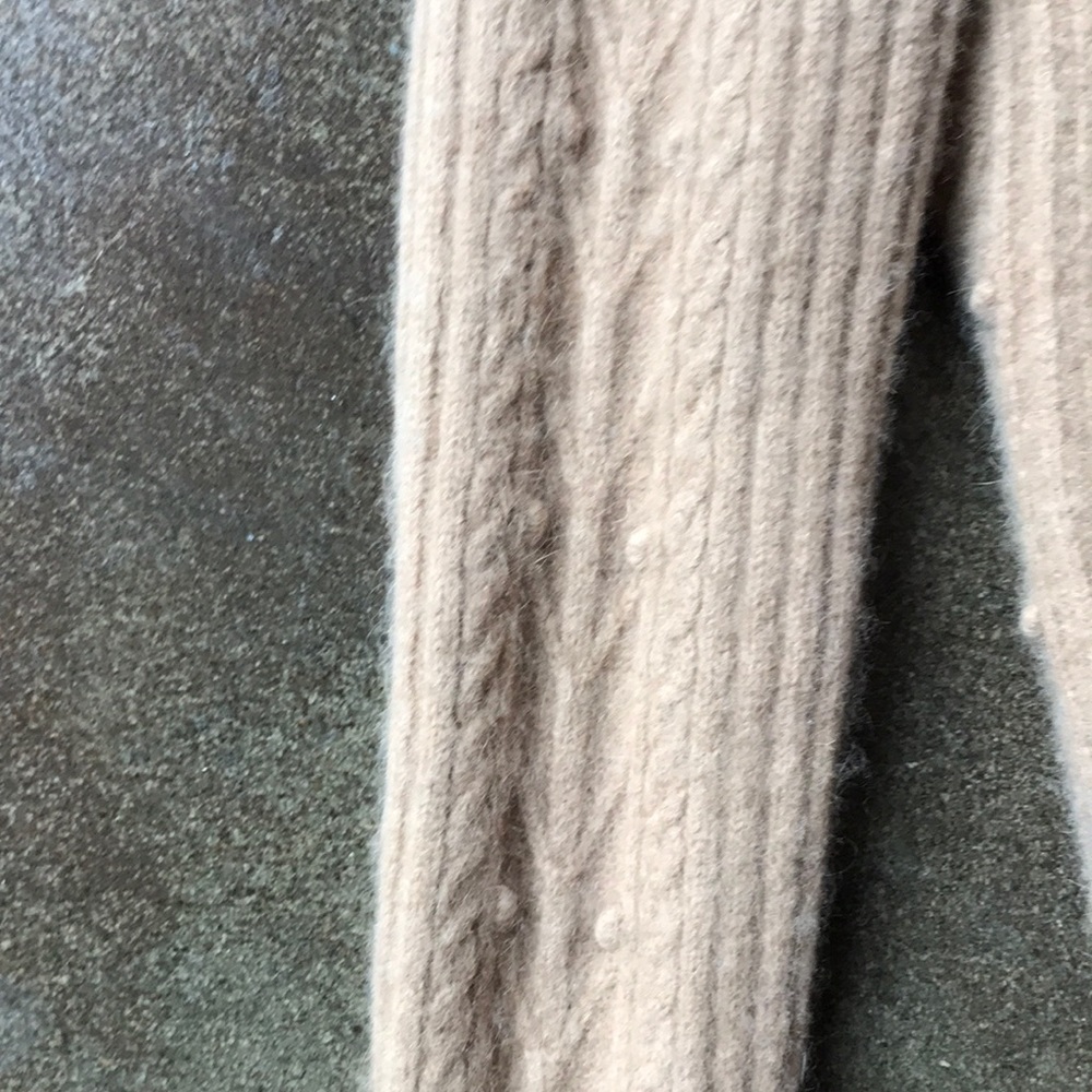 Ann Taylor Loft Wool Beige Sweater - Picture 4 of 6